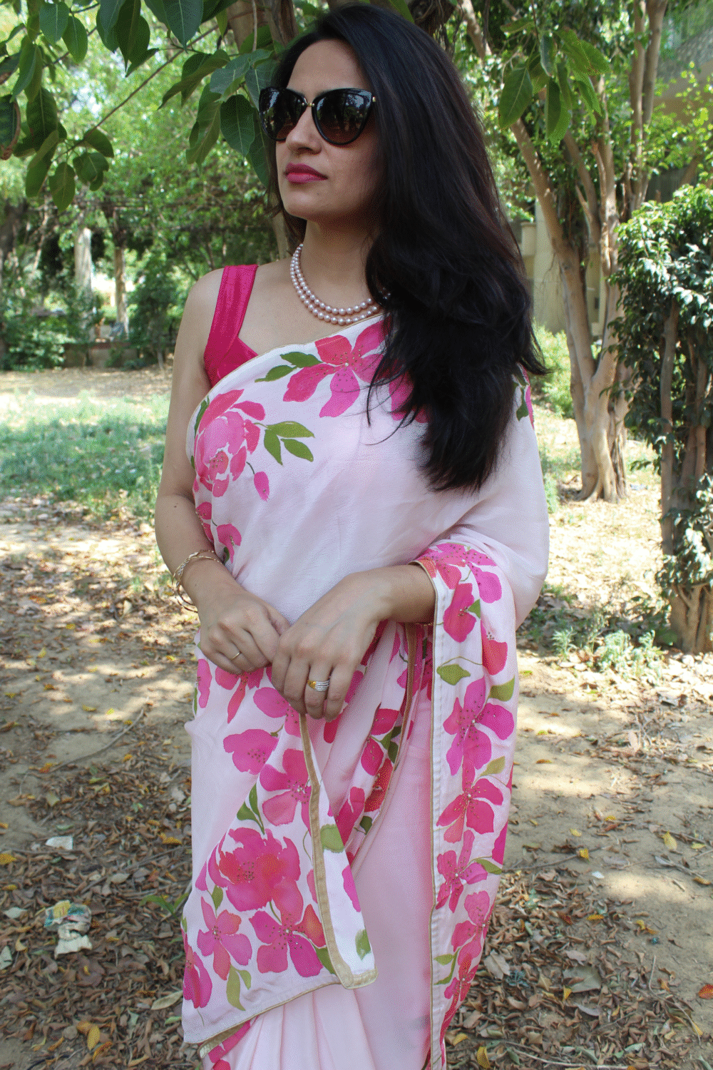 The Pinkville saree - Image 2