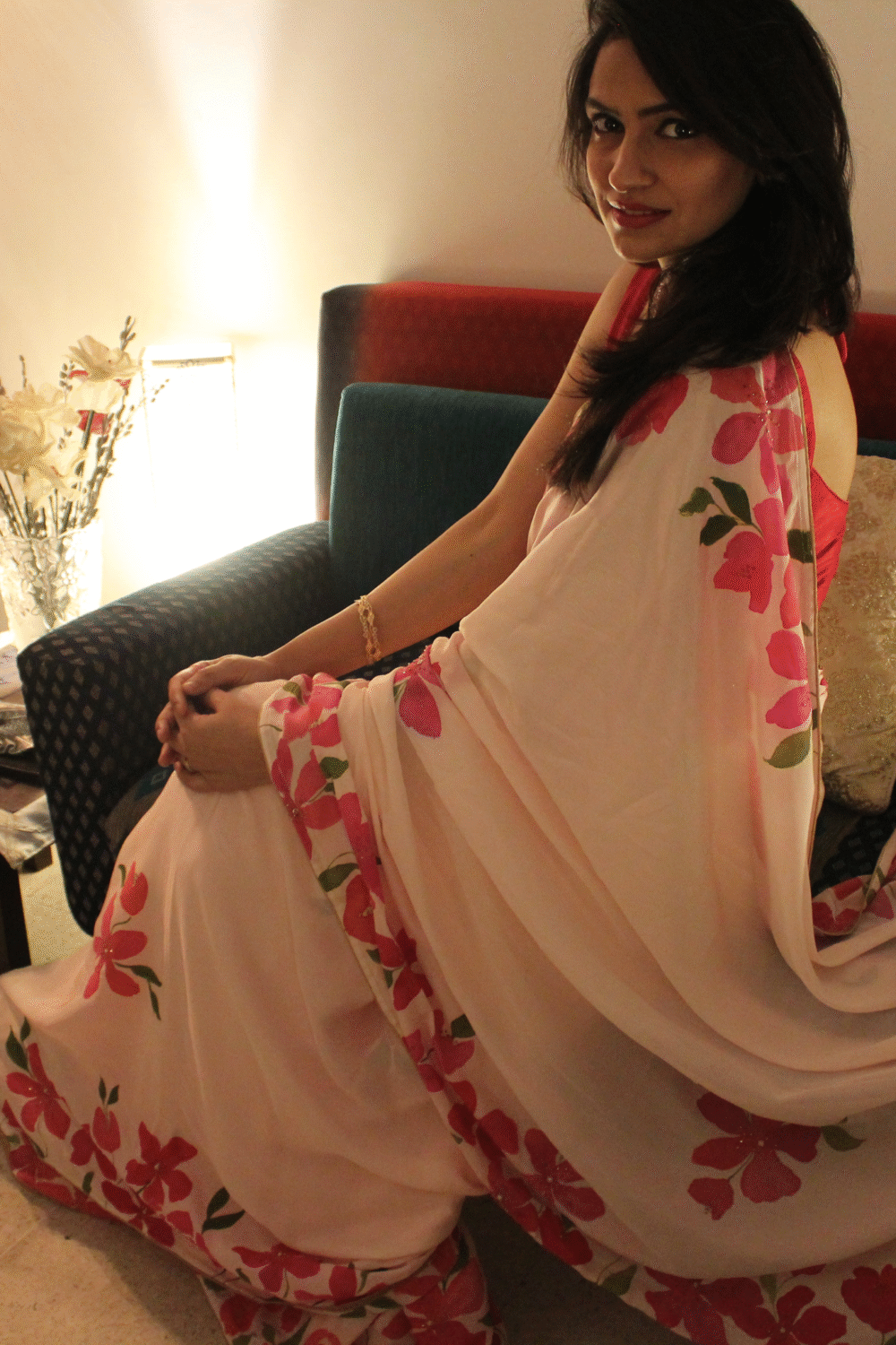 The Pinkville saree - Image 3
