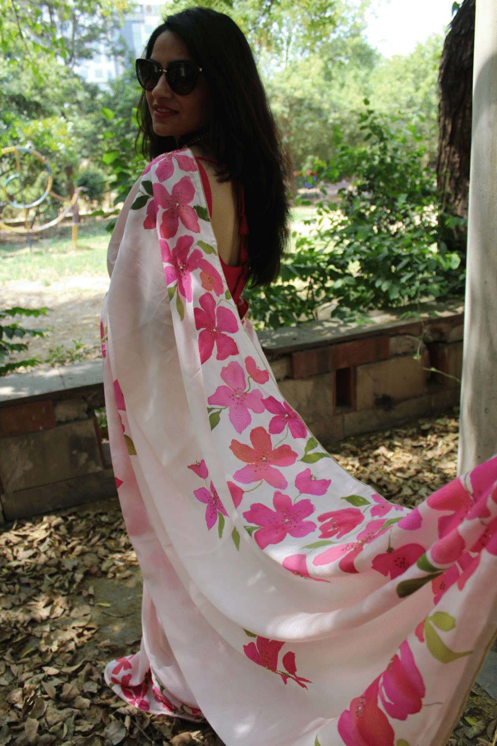 The Pinkville saree - Image 5