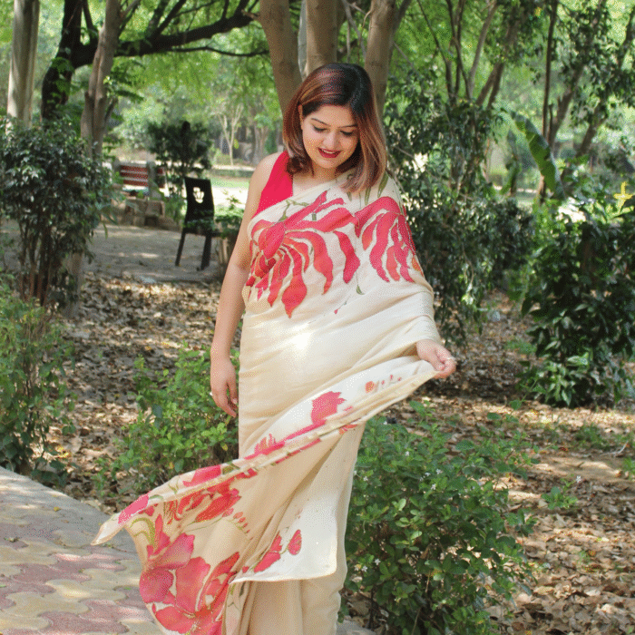 The SUMMER BLOOMS SAREE