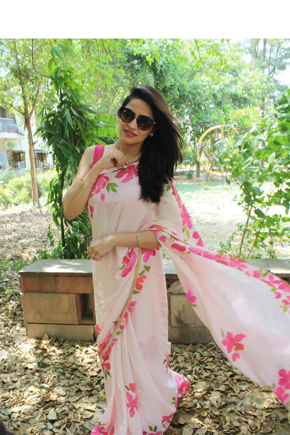 The Pinkville saree