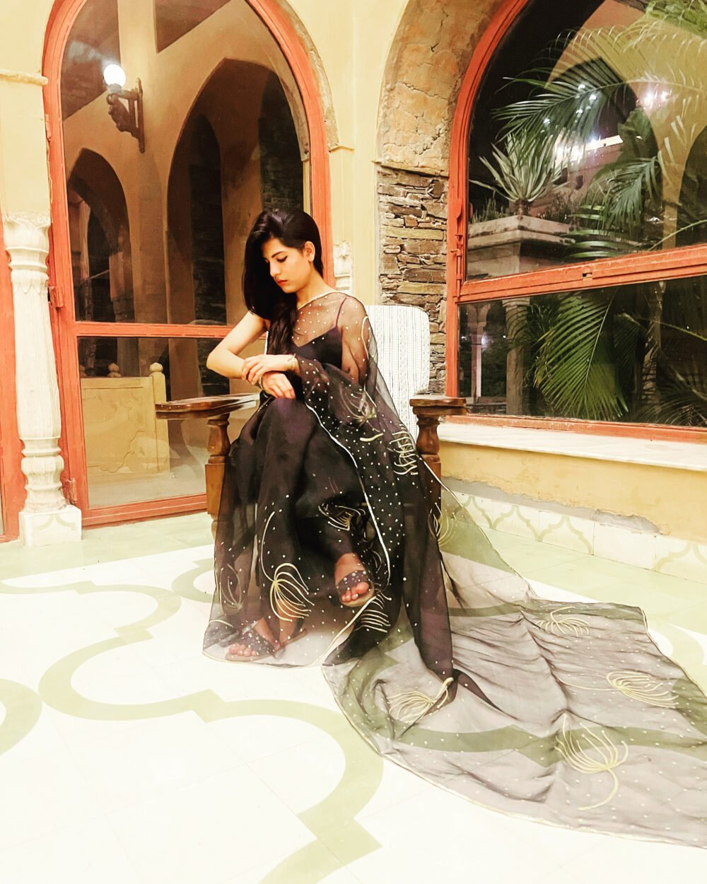 VIVACIOUS POLLEN SAREE - Image 2
